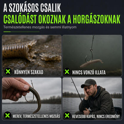 ⏰1 +1 Ingyen！🎣Bionikus földigiliszta-utánzatú lágycsali