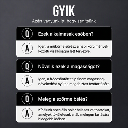 Férfi vízálló valódi bőr harci bakancsok