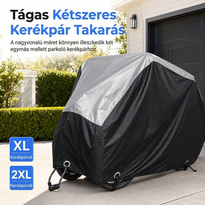 🌧️🚲 Vízálló és porálló 190T kerékpárvédő huzat – Kültéri kerékpárokhoz, praktikus ✨